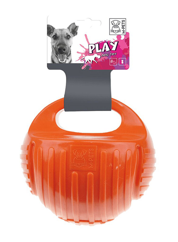 

M-Pets Arco Ball Dog Toy, Small, Red