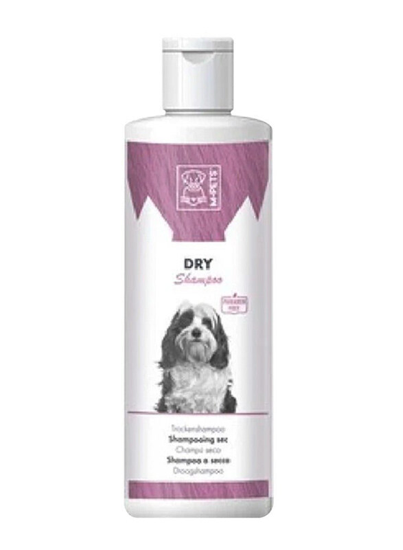 

M-Pets Dry Shampoo, 200ml, White