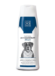 M-Pets Natural Anti-Dandruff Shampoo, 250ml, White/Blue