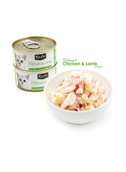 Kit Cat Chicken & Lamb Cat Wet Food, 6 x 80g