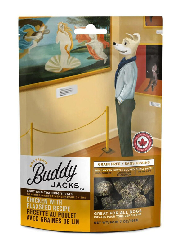 

Buddy Jack's Chicken with Flaxseed Soft & Chewy Treats Dog Dry Food, 7oz