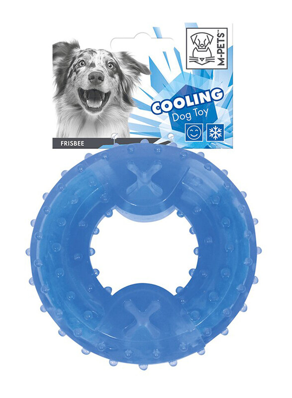 

M-Pets Frisbee Cooling Dog Toy, Blue