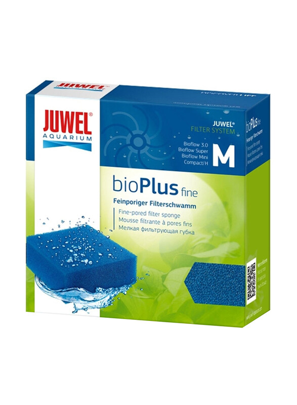 

Juwel Bio Plus Fine Sponge, Size M, Blue