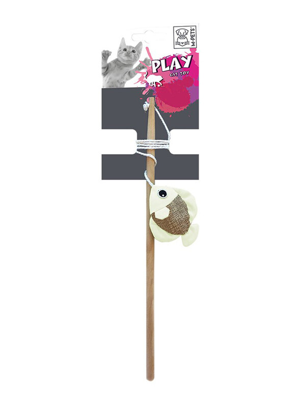 

M-Pets Fish Cat Wand, Assorted