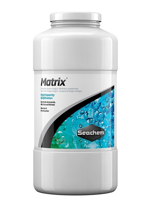 

Seachem Matrix High Capacity Biofiltration for Aquarium, 1L, Blue