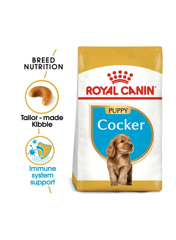 Royal Canin Breed Health Nutrition Cocker Dry Puppy Food, 3 Kg