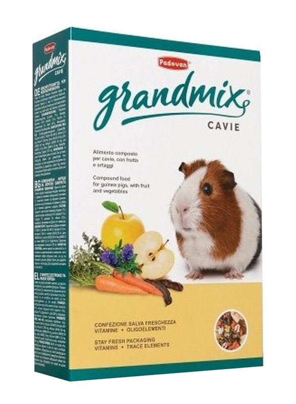 

Padovan Cavie Grand Mix Dry Food for Rabbits, 850g