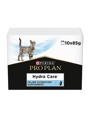 Purina Pro Plan Feline Hydra Care Hydrat Veterinary Supplements for Cats, 10 x 85g