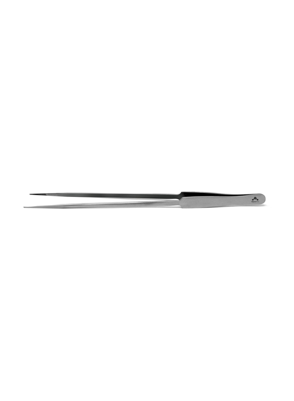 Aquavitro Straight Needle Tip Forceps, 25cm, Silver