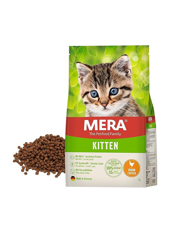 

MERA Cats All Cats Chicken Kitten Dry Food, 2 Kg