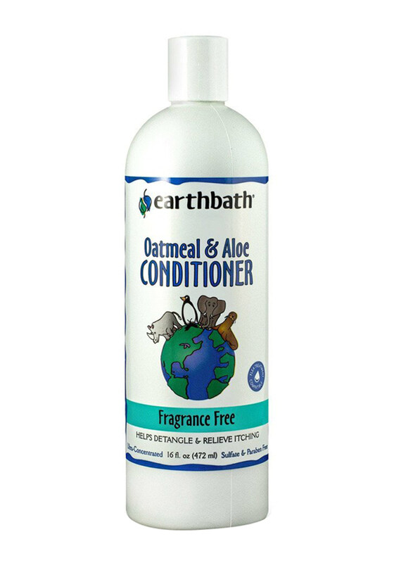 

Earthbath Oatmeal & Aloe Fragrance Free Conditioner, Relieve Itchy Dry Skin, 16oz