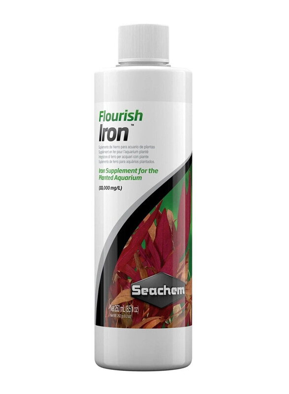 

Seachem Fish & Aquatics Flourish Iron, 250ml, White/Red