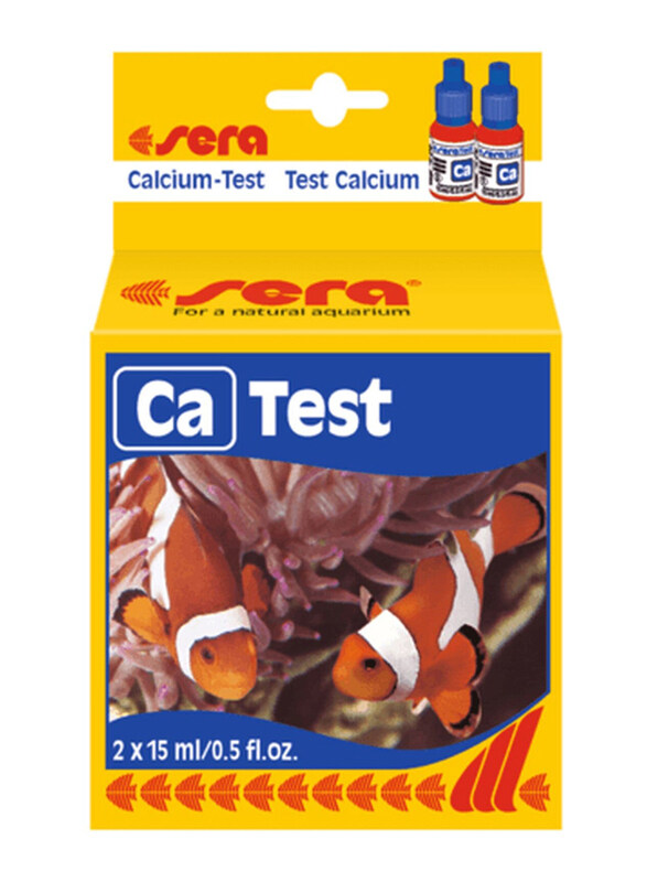 

Sera Calcium (Ca) Test, 15ml, Multicolour