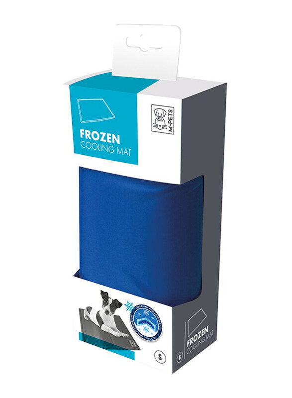 

M-Pets Frozen Cooling Mat, Small, Blue