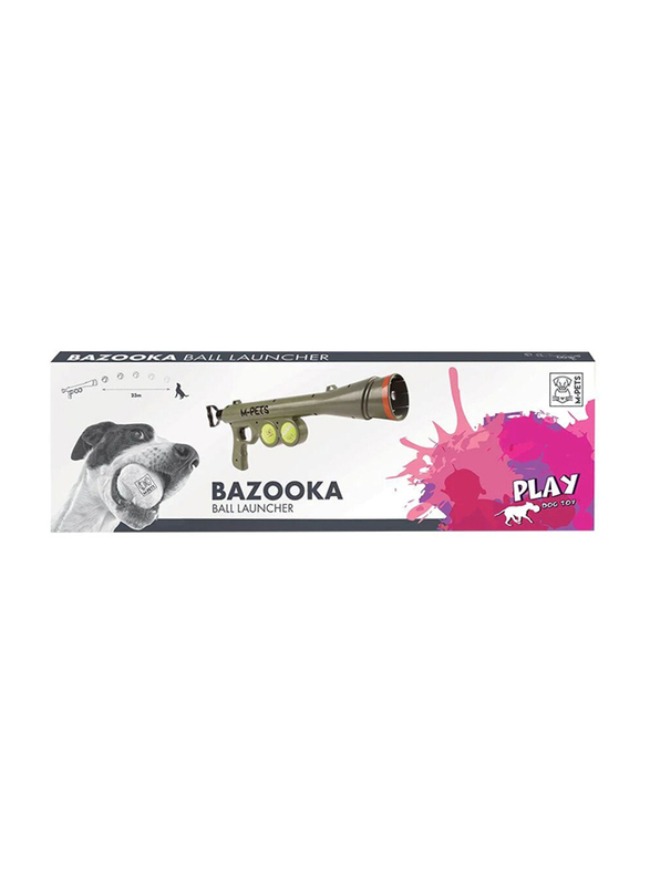 M-Pets Bazooka Ball Launcher for Dogs, Multicolour
