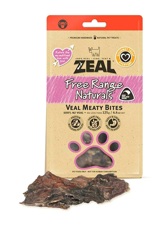 

Zeal Veal Meaty Bites Dog Treats, 125g