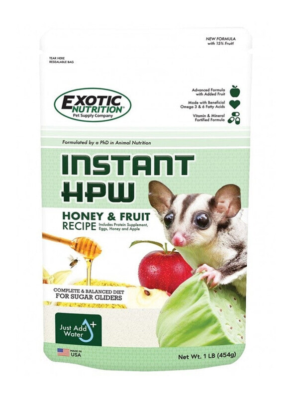 

Exotic Nutrition Instant-hpw Honey & Fruit Recipe Dry Food, 1lb