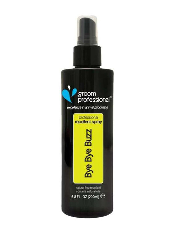 

Groom Professional Bye Bye Buzz Dog Spray, 200ml, Black