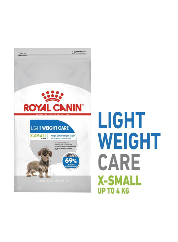 Royal Canin Canine Care Nutrition Xs Adult Light Dog Dry Food, 1.5 Kg