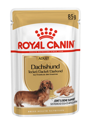 Royal Canin Breed Health Nutrition Dachshund Adult Wet Dog Food, 6 x 85g