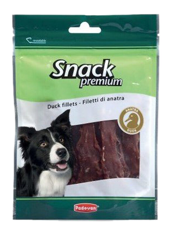 

Padovan Snack Premium Duck Fillets Dog Dry Food, 100g