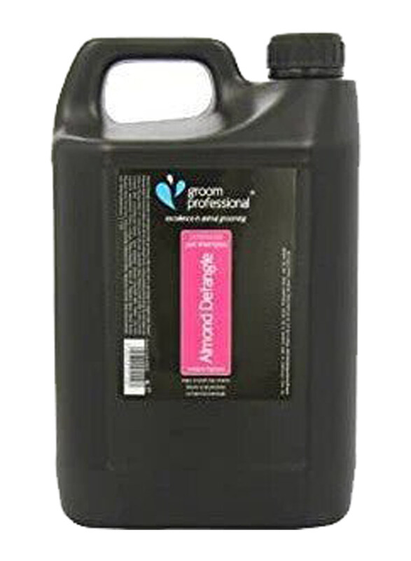 

Groom Professional Almond Detangle Dog Shampoo, 4 Litre, Black