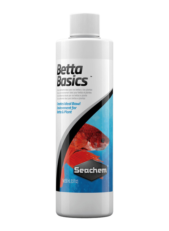 Seachem Betta Basics, 250ml, Multicolour