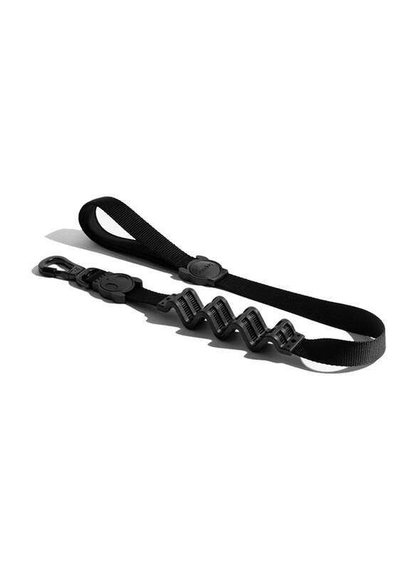 Zee.Dog Ruff Leash for Dog, Small, Black