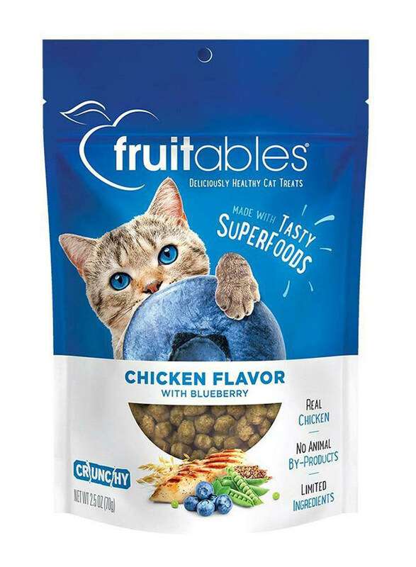 

Fruitables Chicken with Blueberry Cat Treats, 70g