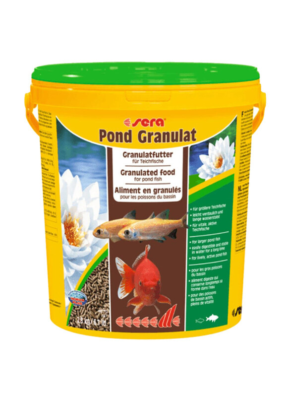 

Sera Pond Biogranulat Fish Food, 3.8 Liters