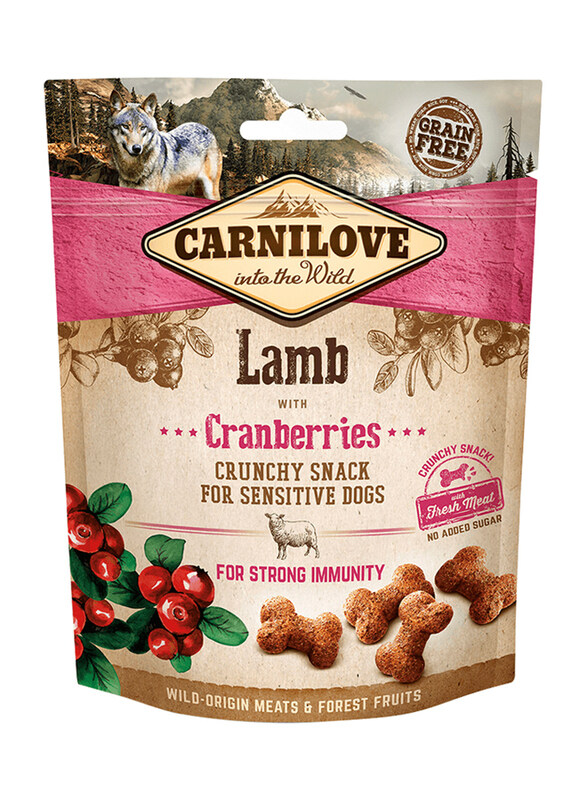 

Carnilove Lamb with Cranberries Crunchy Snack for Sensitive Dogs, 200g