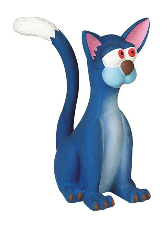 

Flamingo Latex Cat Jumbo Toy, Blue