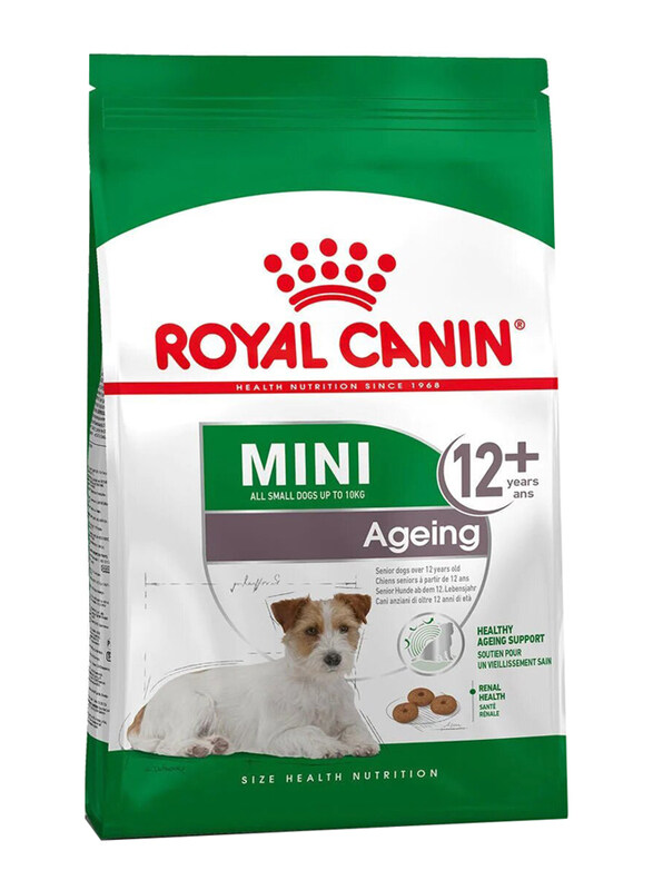 

Royal Canin Size Health Nutrition Mini Ageing 12+ Dry Dog Food, 1.5 Kg