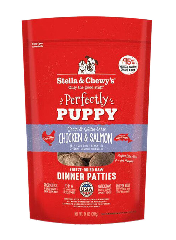 

Stella & Chewy's Perfectly Chicken & Salmon Puppy Dry Food, 14oz