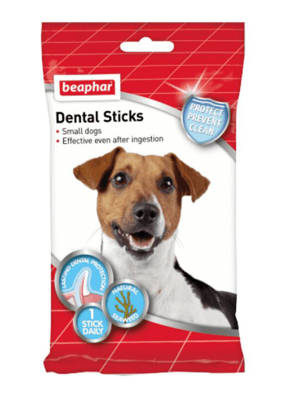 

Beaphar Dental Sticks Medium & Large Dog, 7 Pieces, Multicolour