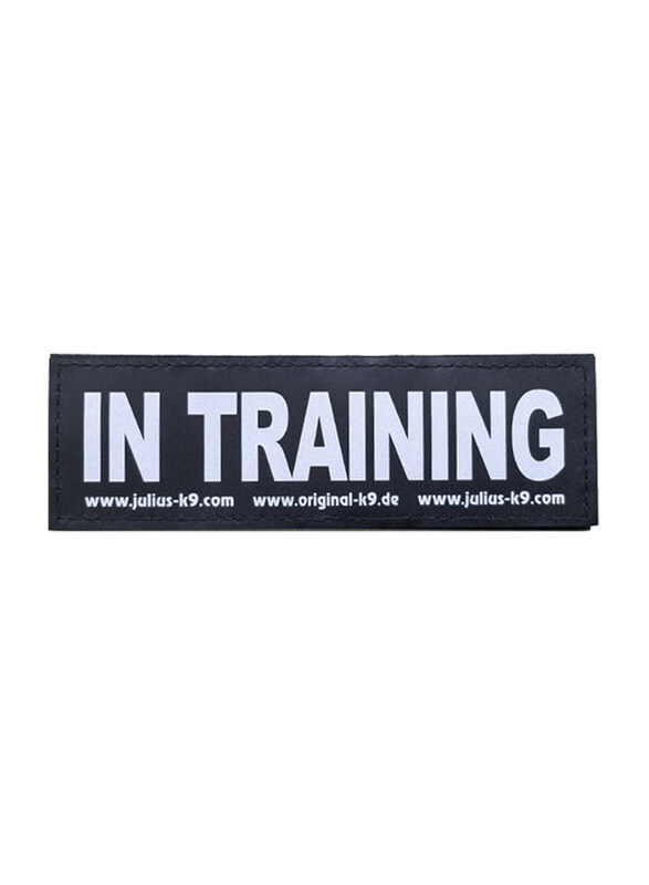 

Julius-K9 In Training Patch, Small, Black/White