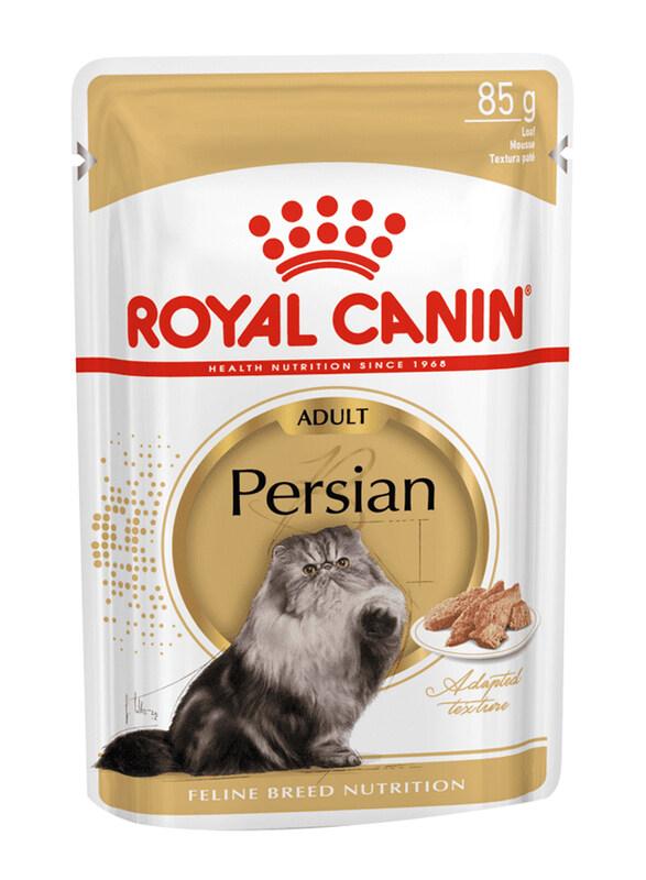 

Royal Canin Feline Breed Nutrition Persian Cat Wet Food, 6 x 85g