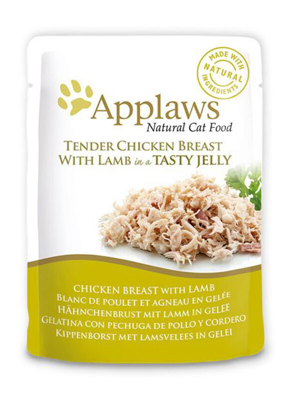 

Applaws Chicken with Lamb Jelly Pouch Wet Cat Food, 3 x 70g