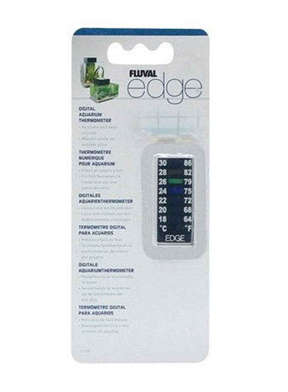 

Fluval Edge Thermometer, 4.45cm, Black