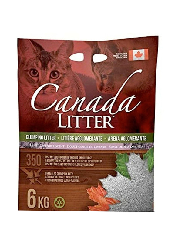 Canada Litter Lavender Scented Cat Litter, 6 Kg