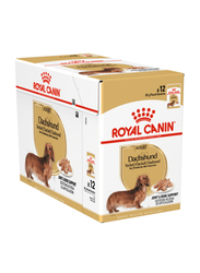 Royal Canin Breed Health Nutrition Dachshund Adult Wet Dog Food, 12 x 85g
