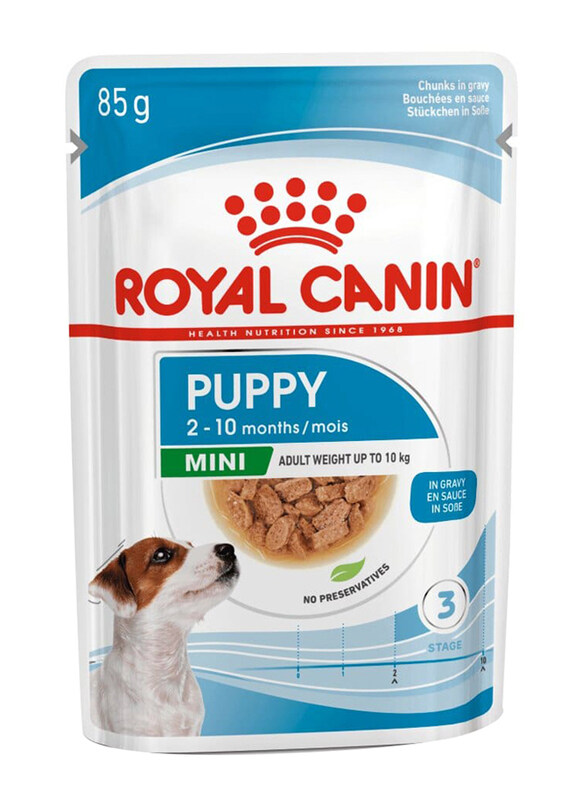 

Royal Canin Size Health Nutrition Mini Puppy Wet Food for Dogs, 6 x 85g