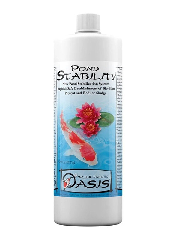 

Seachem Freshwater Fish & Aquatics Pond Stability, 1 Litre, White/Blue