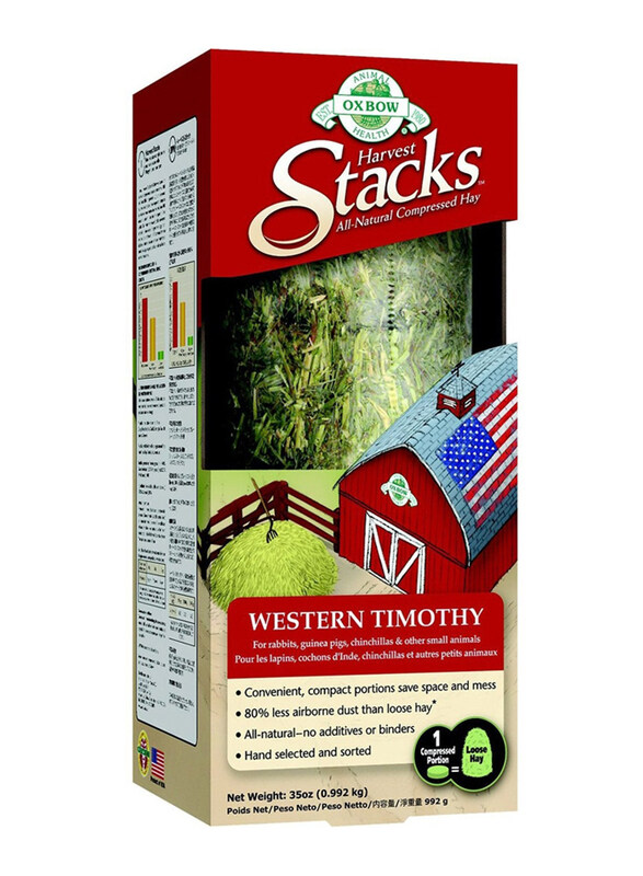 

Oxbow Harvest Stack Western Timothy with Carrots Dry Small Animal Food, 35oz