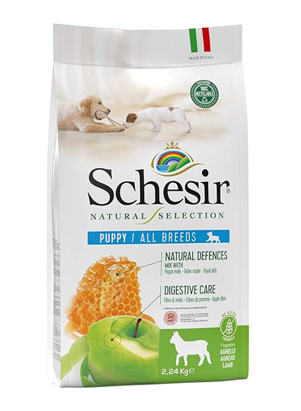 

Schesir Natural Selection Lamb Puppy Dry Food, 2.24 Kg