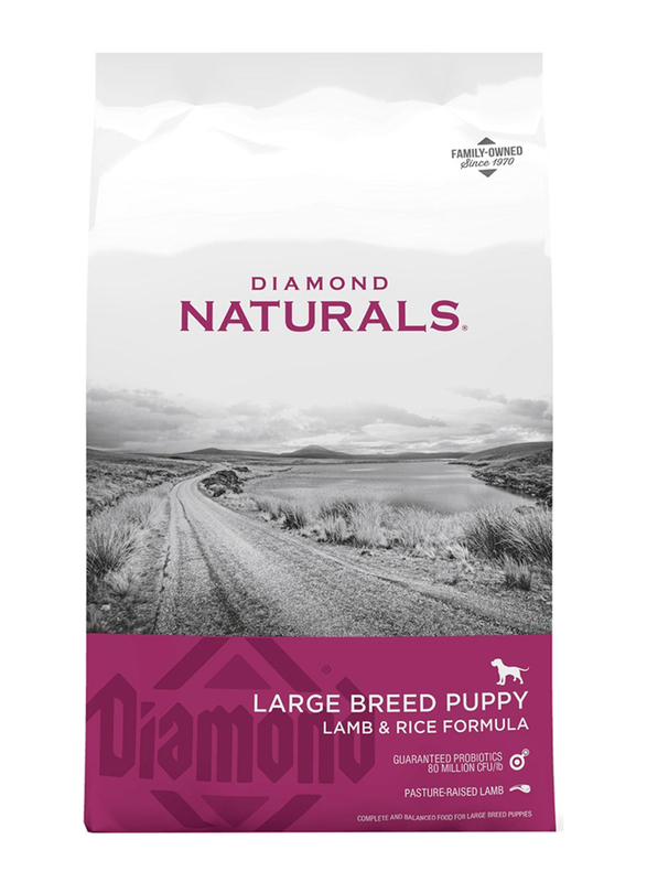 

Diamond Naturals Large Breed Puppy Lamb Rice Formula Dog Dry Food, 18.14 Kg