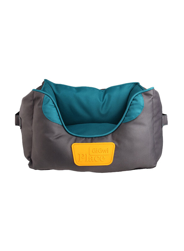

Gigwi Place Soft Bed, Medium, Green/Grey