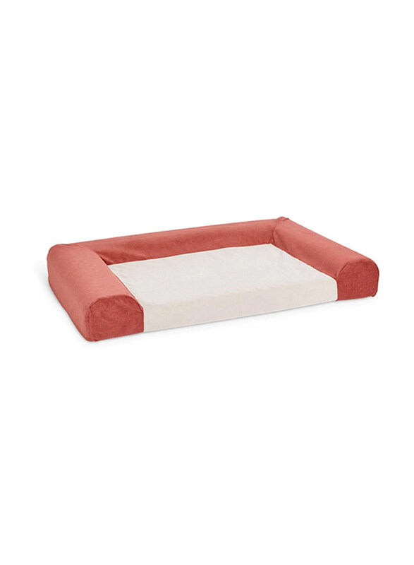 

Midwest Signature Quiettime Memory Foam Sofa Bed for Cats & Dogs, Large, Red