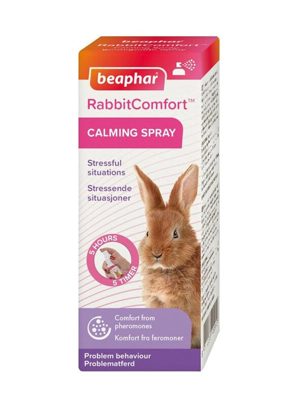 

Beaphar Rabbit Comfort Calming Spray, 30ml, Multicolour