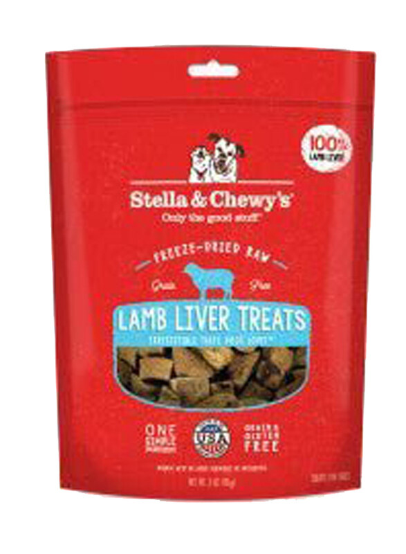 

Stella & Chewy's Lamb Liver Treats Dog Dry Foods, 3oz